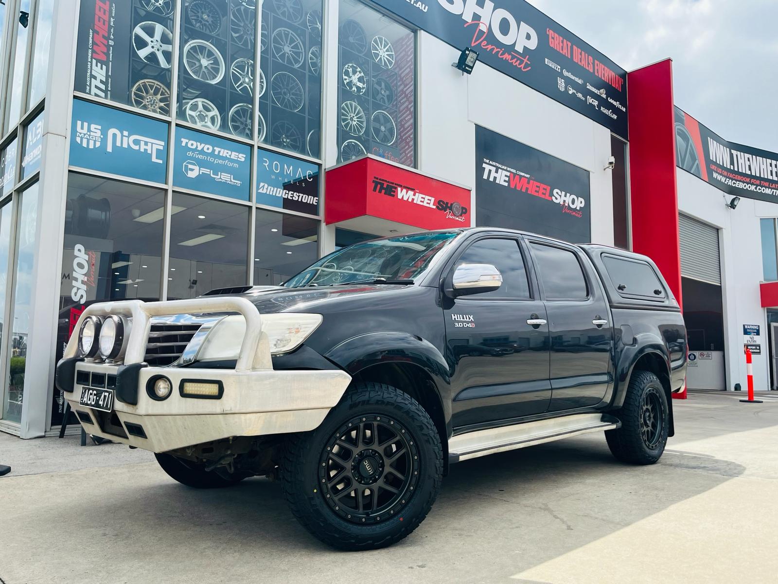 TOYOTA HILUX WITH KMC WHEELS |  | TOYOTA